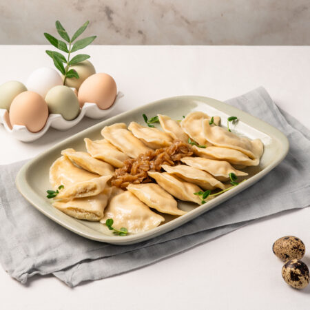 Pierogi ruskie z karmelizowaną cebulą 15 szt.