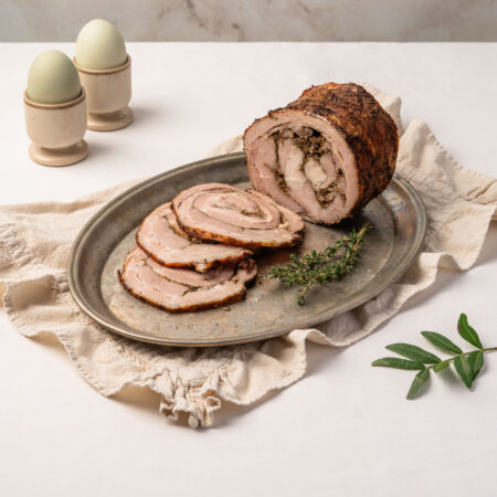 Rolada z boczku z grubą solą morską 500 g